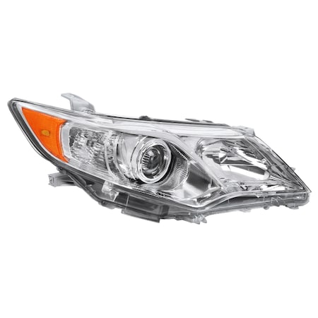 Spec-D Tuning 12-14 Toyota Camry Oe Style Projector Headlight- Chrome- Right 2LHP-CAM12-R-GO